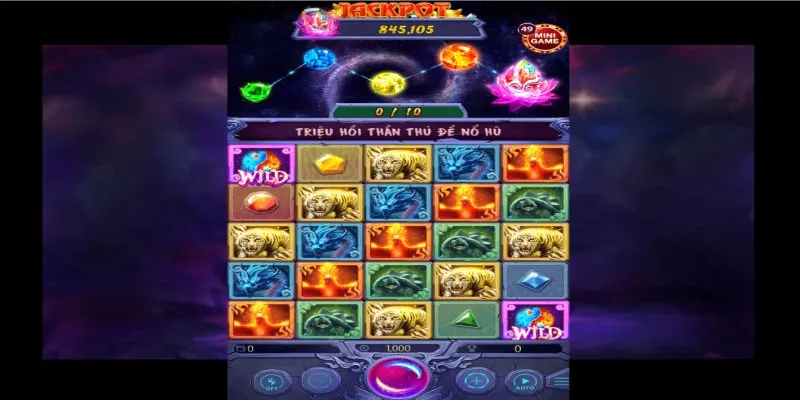 Cách tham gia nổ hũ 4 thần thú siêu đơn giản tại Zowin