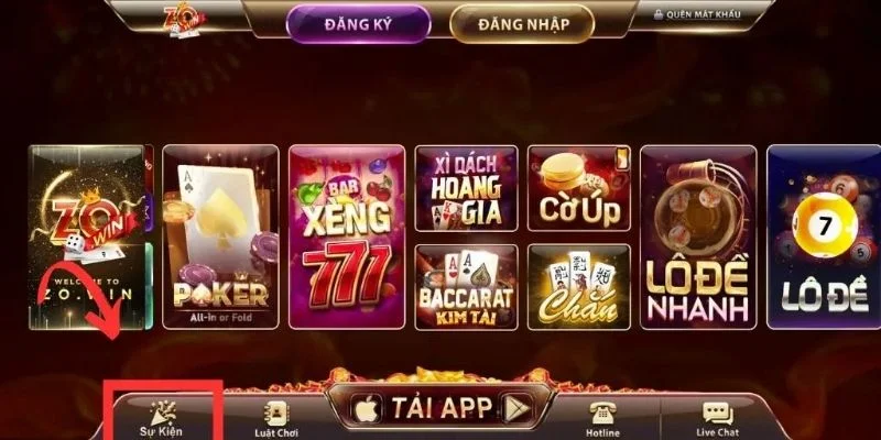 Chinh chiến giải lô đề độc đắc cùng Zowin IOS