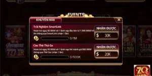 Giải thích vấn đề sự kiện thưởng cùng Zowin