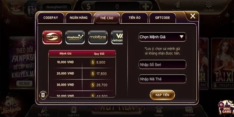 Hãy lựa chọn hình thức chuyển tiền phù hợp tại Zo win