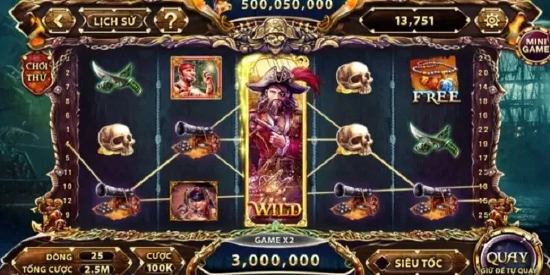 Không nên chơi game Pirate King Zowin một cách nóng vội 