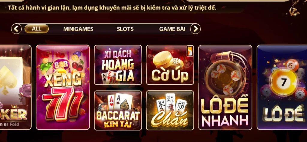 Casino Zowin với không gian giải trí đỉnh cao