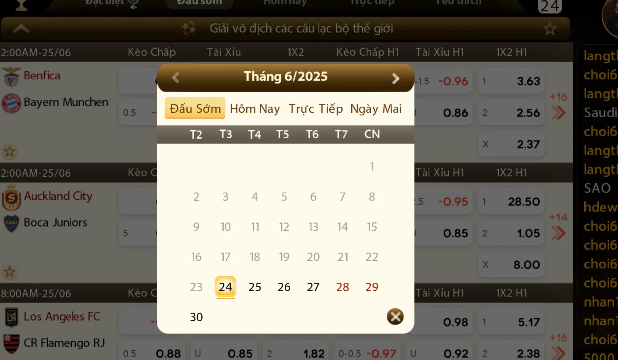 Chọn thời điểm đặt cược thẻ phạt tại Zowin