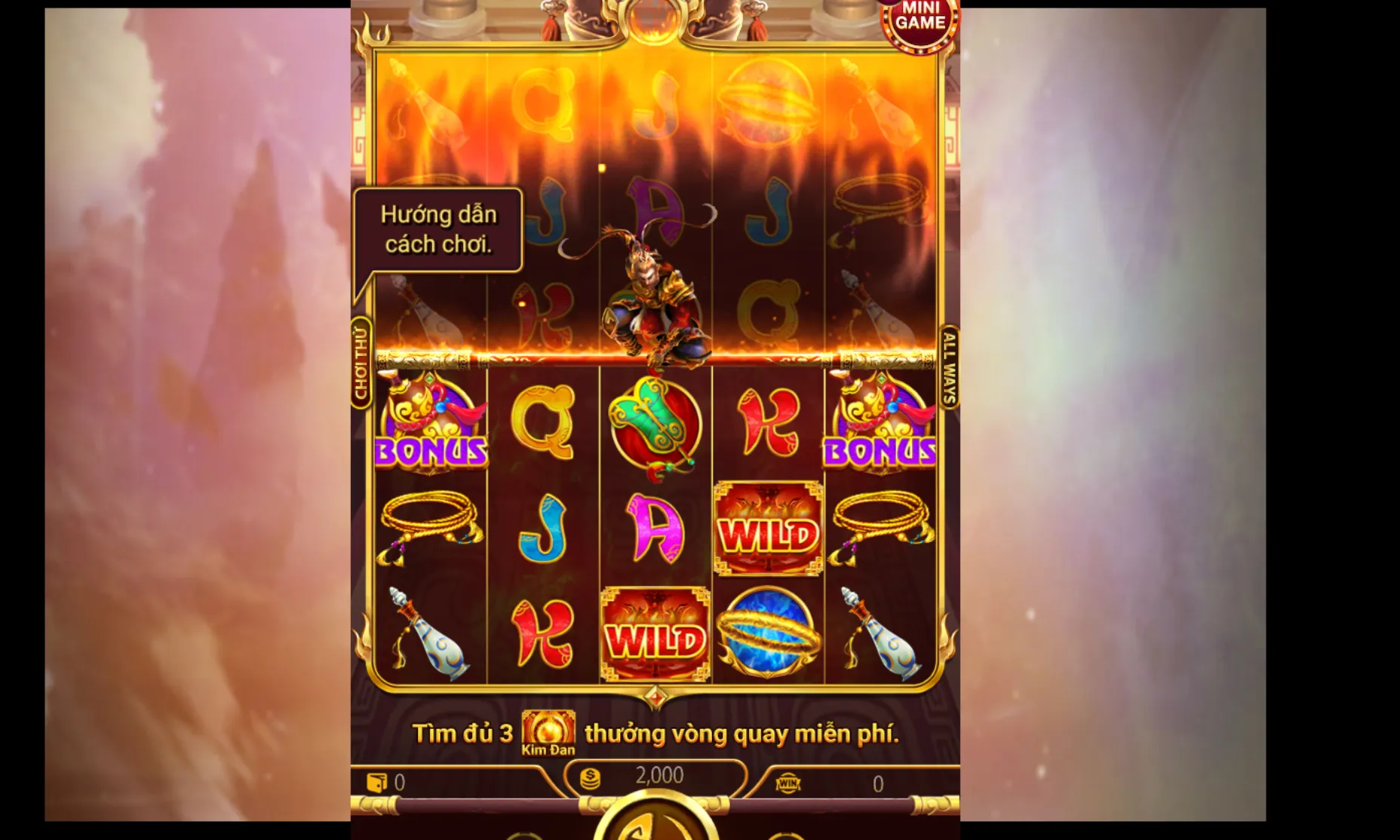 Đặt cược hợp lý khi tham gia Tây Du Thần Khí Zowin