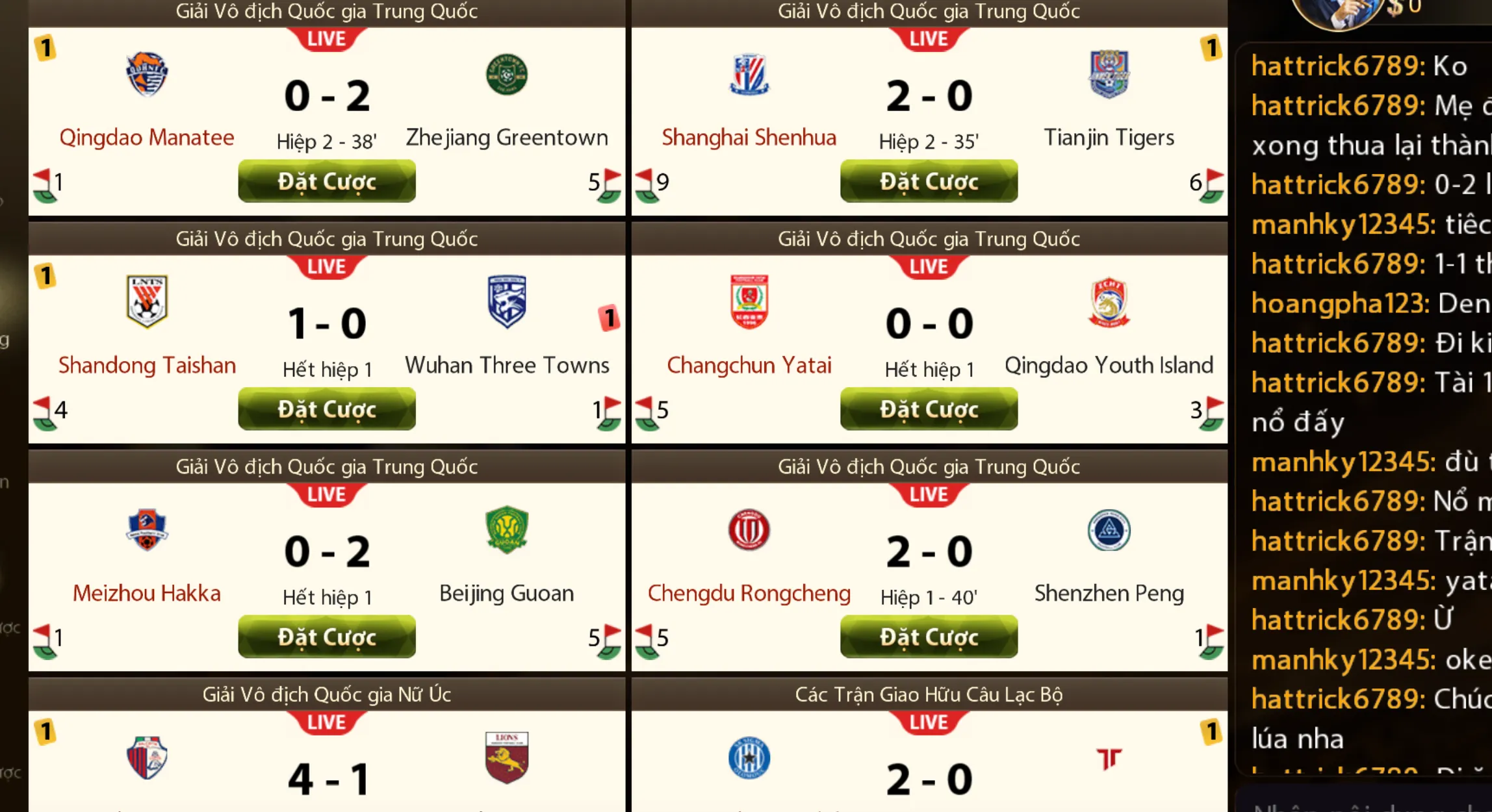 Đặt cược kèo hiệp phụ đơn giản tại Zowin