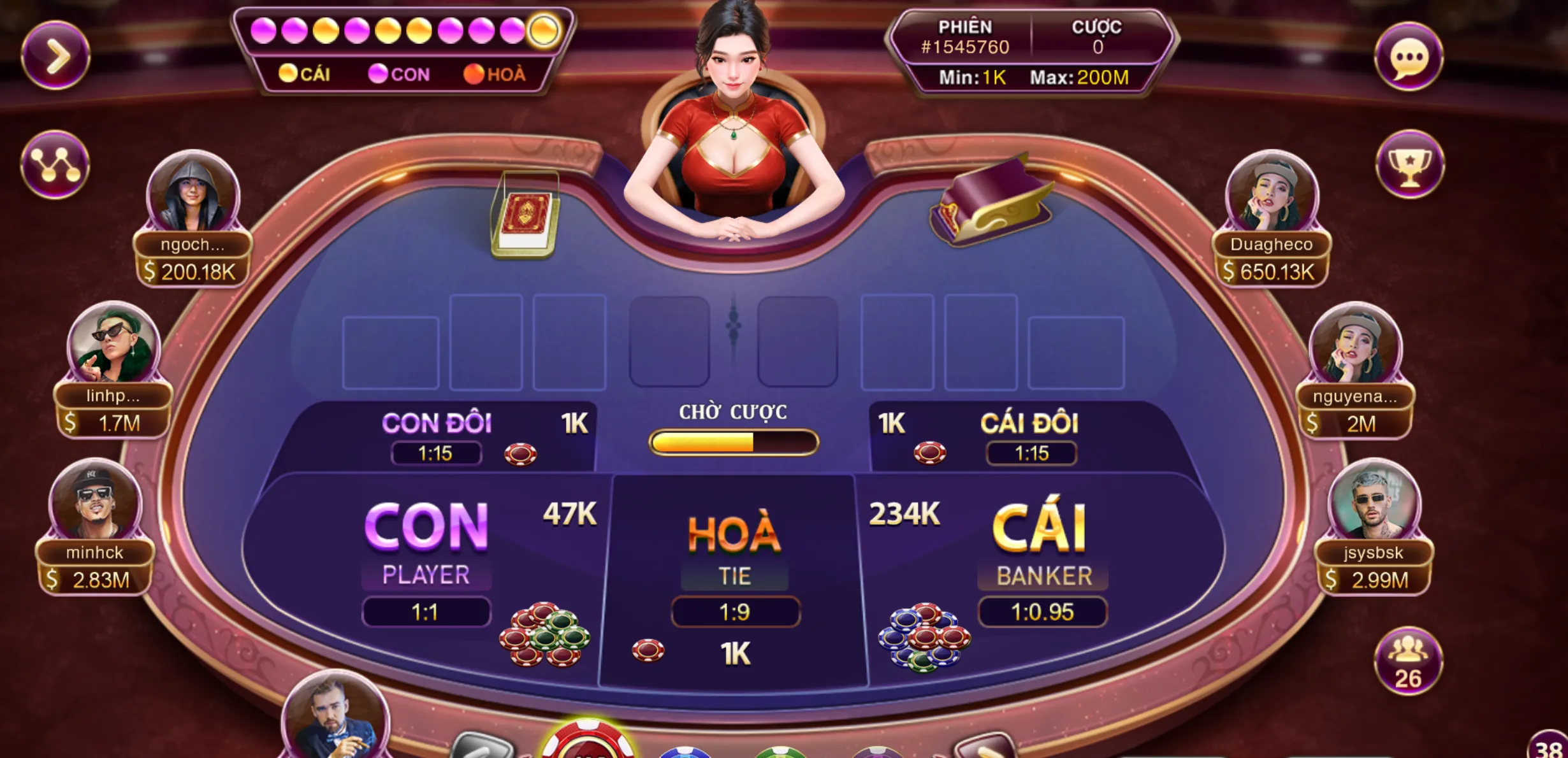 Hiểu rõ các luật chơi khi tham gia trải nghiệm tại Baccarat Kim Tài Zowin