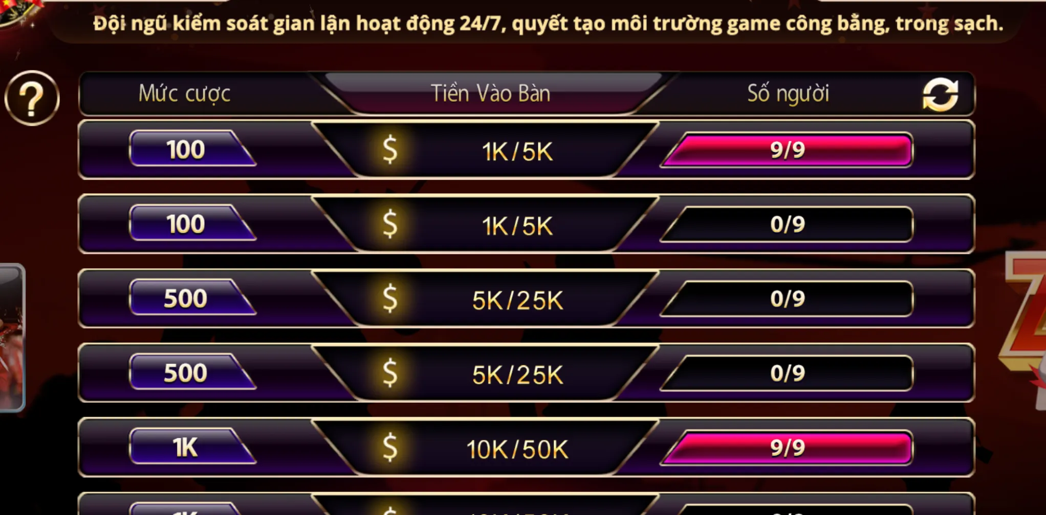 Hình thức đánh bài Poker trực tuyến phổ biến rộng trên bàn casino