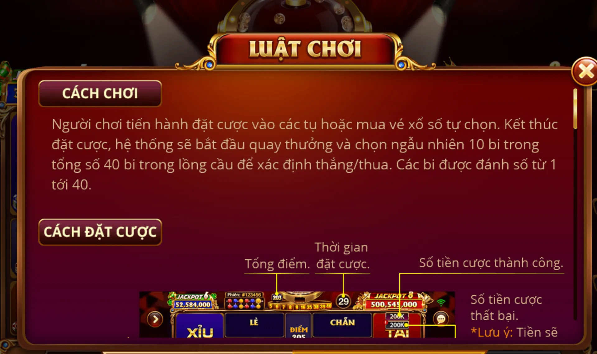 Keno Lộc Phát Zowin đem đến những trải nghiệm hấp dẫn