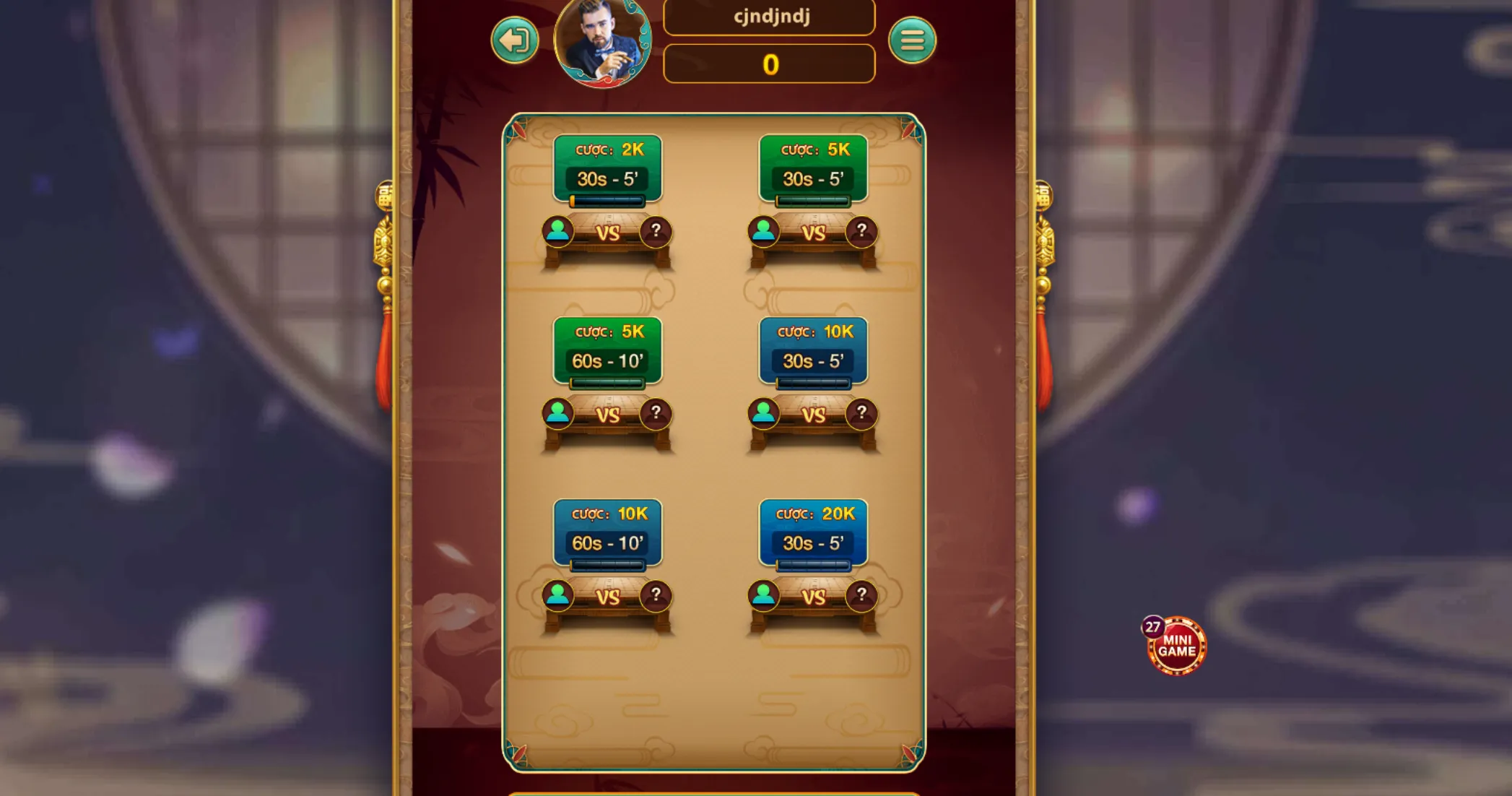 Nhiều thuật ngữ thường gặp có trong hệ thống game Cờ Úp Zowin