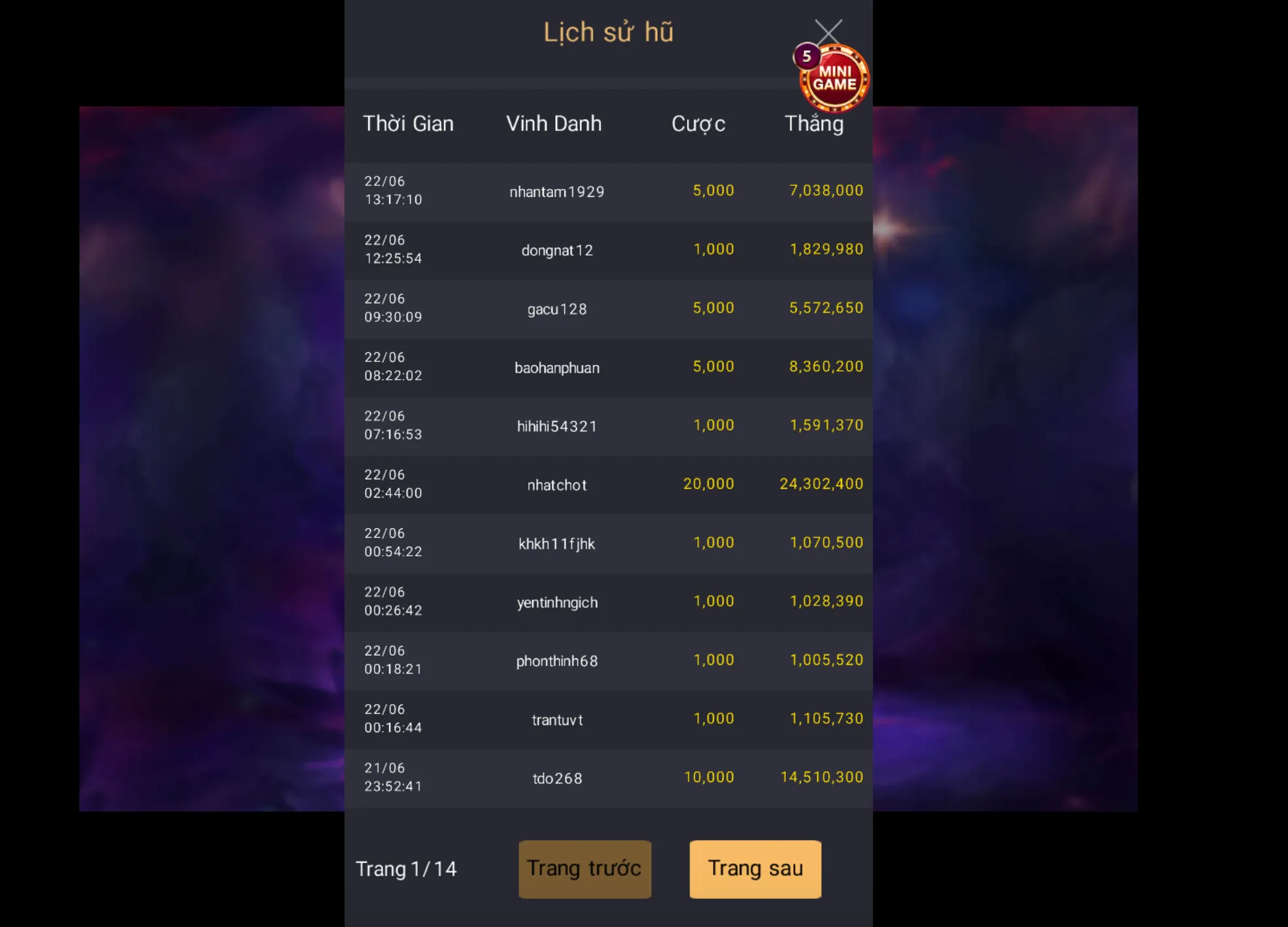 Quay hũ thưởng lớn cùng Thần Thú Zowin