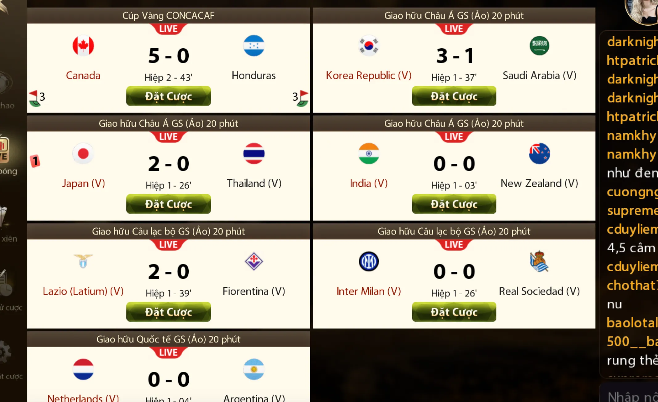 Theo dõi biến động khi tham gia kèo tại Zowin