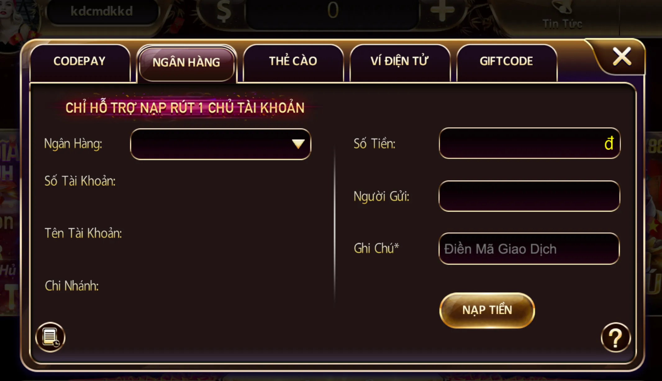 Trải nghiệm chơi càng nhiều - cơ hội nhận hoàn tiền càng cao