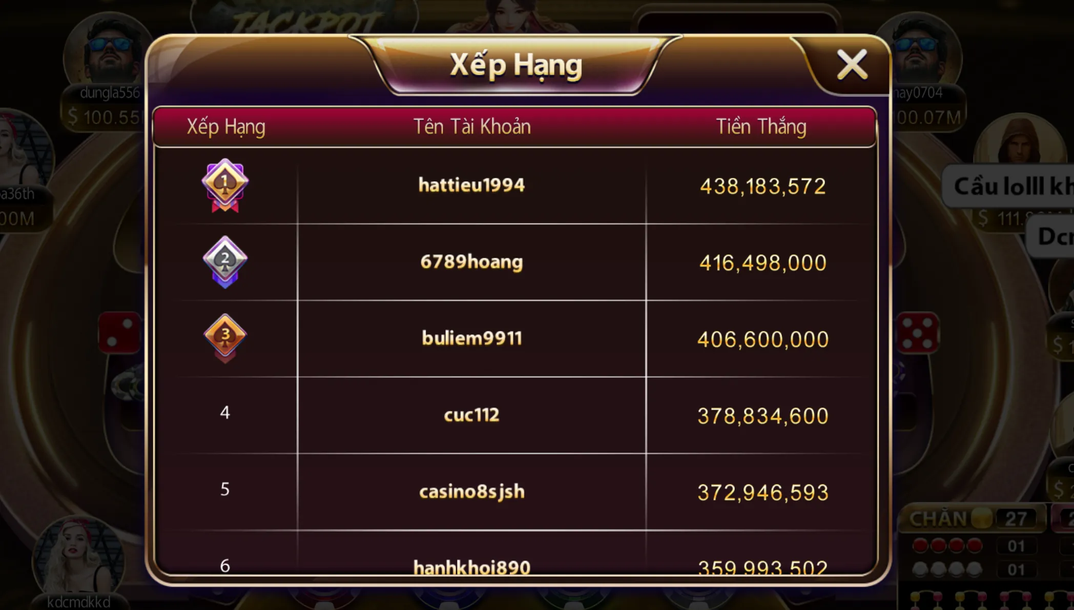 Xóc đĩa tứ linh Zowin đem đến môi trường giải trí đỉnh cao