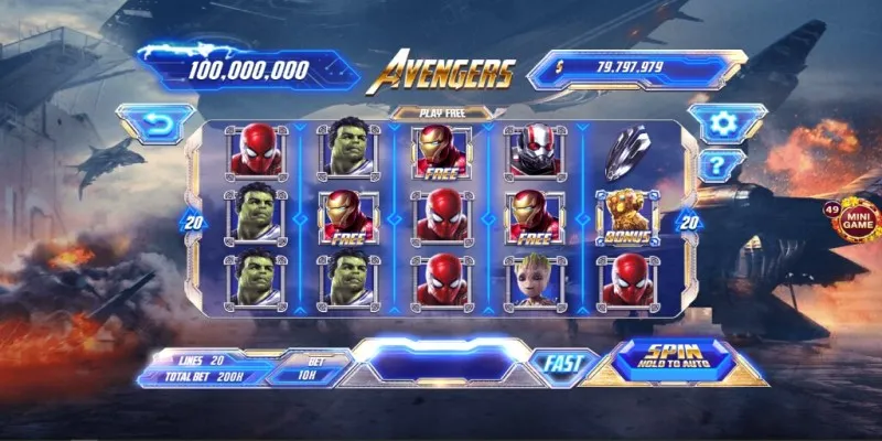 Những lý do nên tham gia quay hũ Avengers tại cổng game Zo win