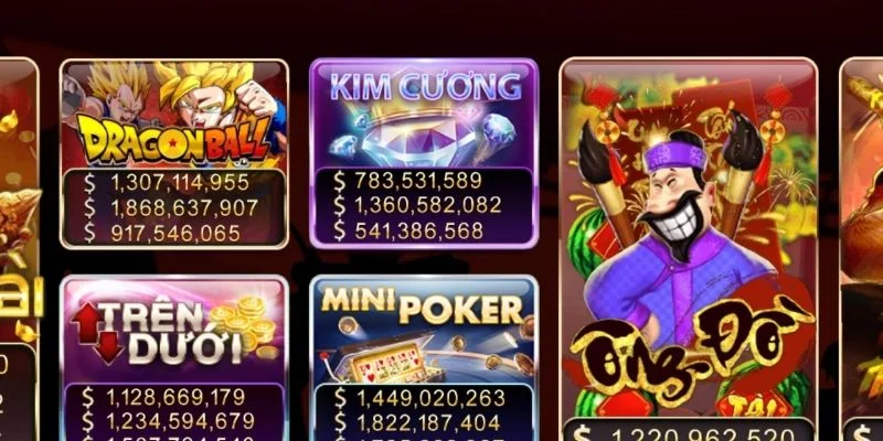 Sảnh quay game Kim Cương Zowin IOS hấp dẫn