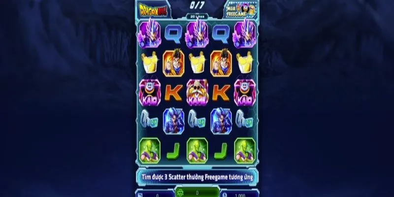 Zowin thanh toán xanh chín cho thành viên chơi game Dragonball